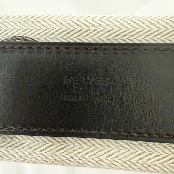 Hermes Romance Scarf Belt in Black leather w Gold Hardware NEW conniesluxuries - Picture 9 of 12